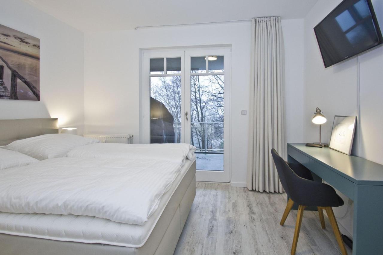 Ferienresidenz Zwei Bodden Fewo2-8 - Balkon, Sauna, Kamin Lietzow المظهر الخارجي الصورة