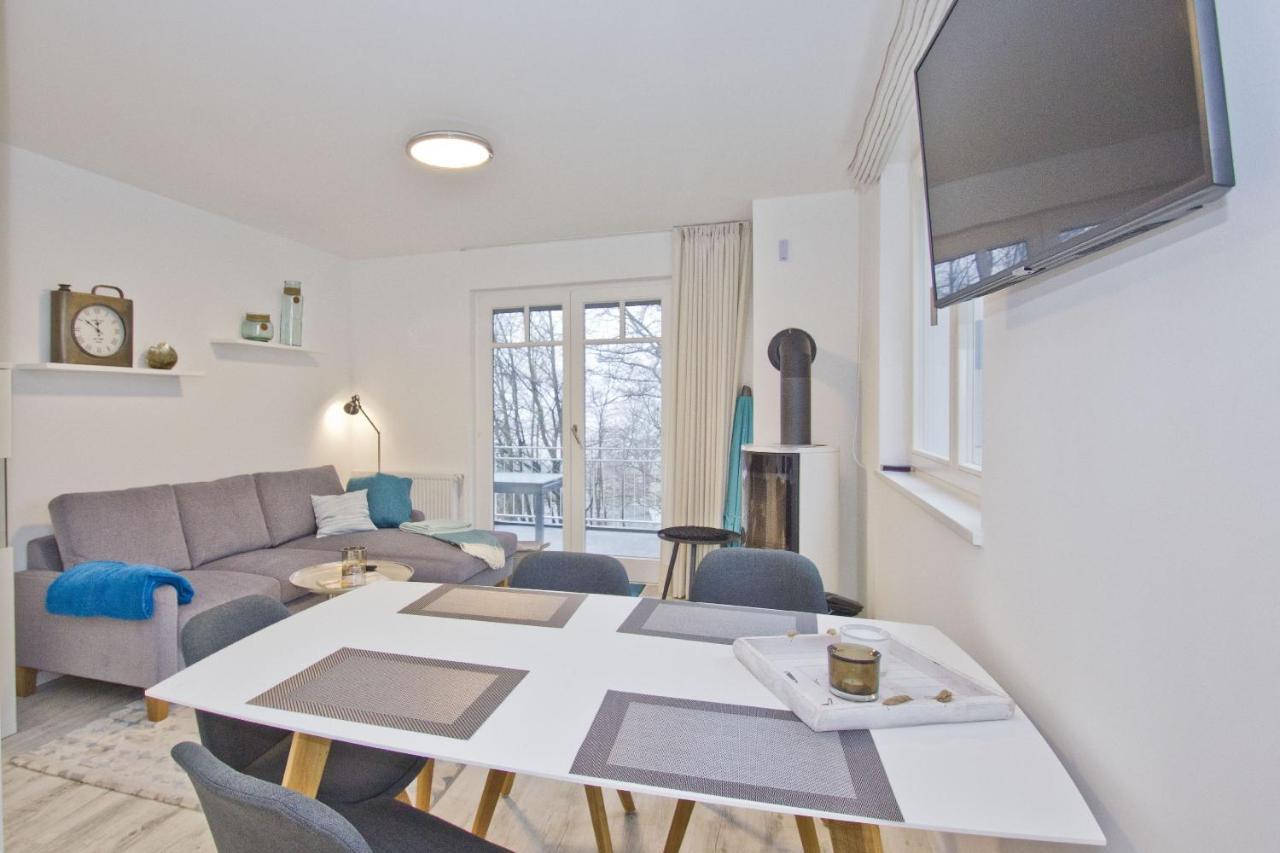 Ferienresidenz Zwei Bodden Fewo2-8 - Balkon, Sauna, Kamin Lietzow المظهر الخارجي الصورة